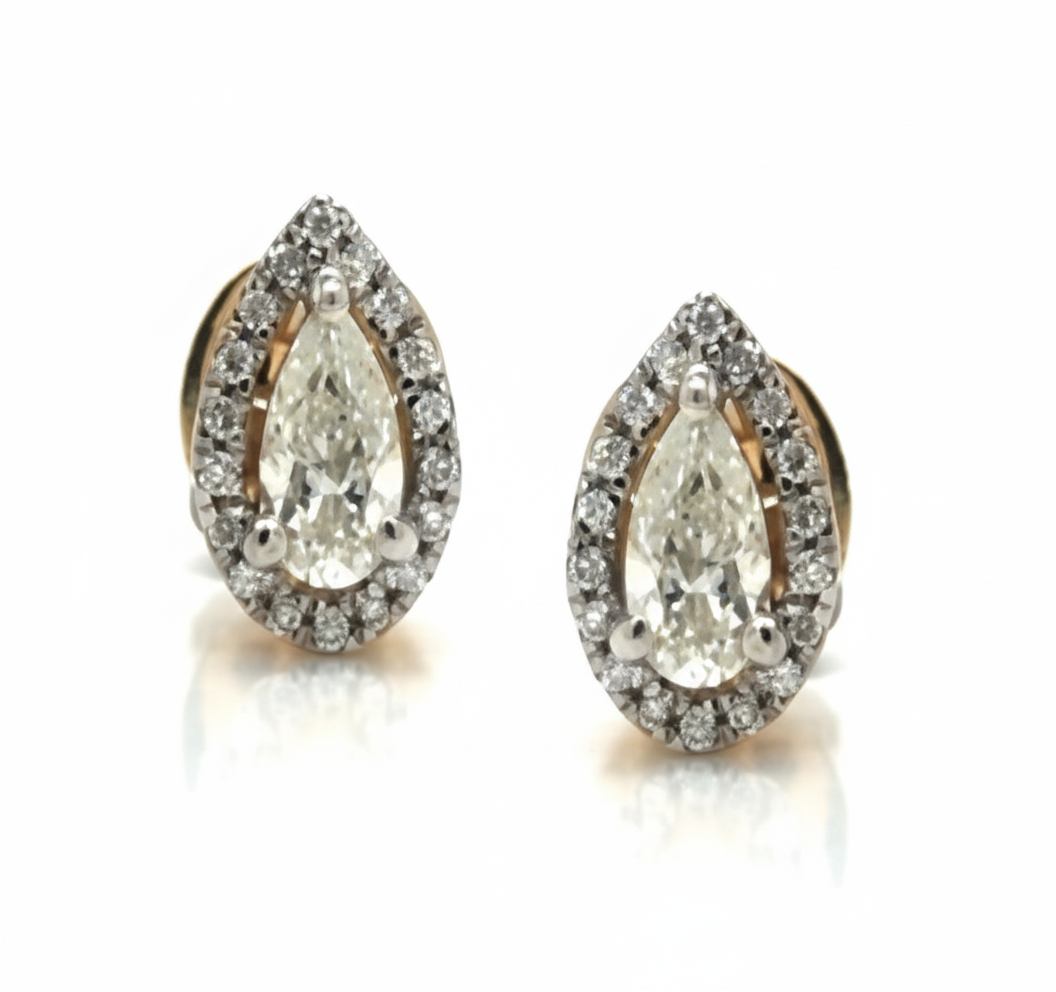 The Perfect Sparkle 0.50 Carat Diamond Earrings - Classic White Gold
